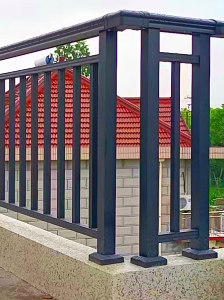 别墅阳台栏杆案例