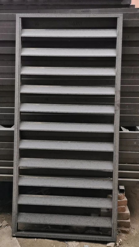 小区外墙锌钢百叶窗
